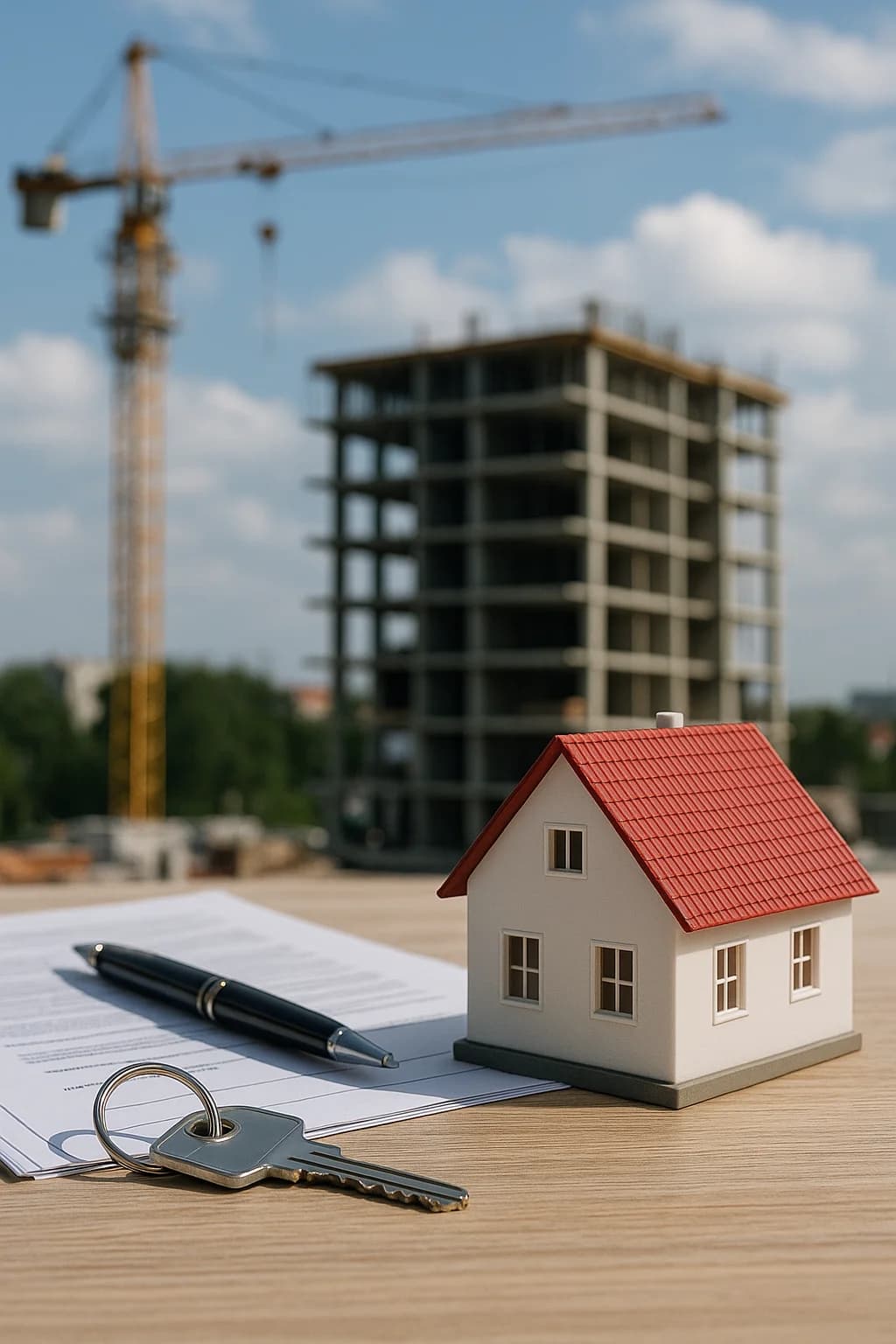 Real estate listings interface mockup